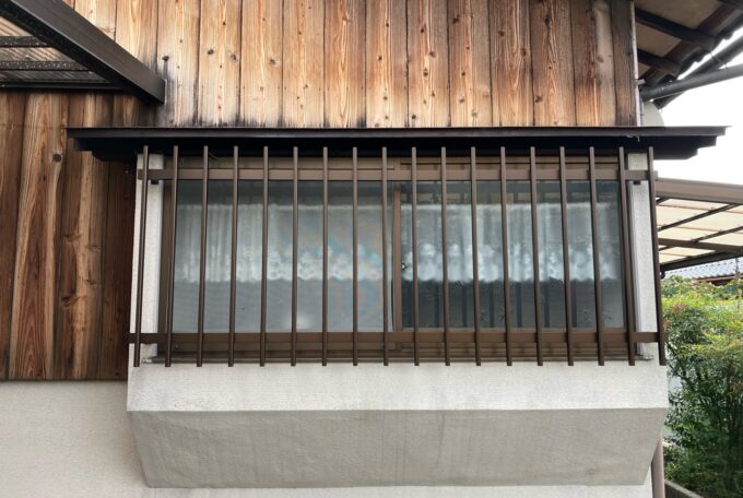 守山市K様邸窓格子リフォーム