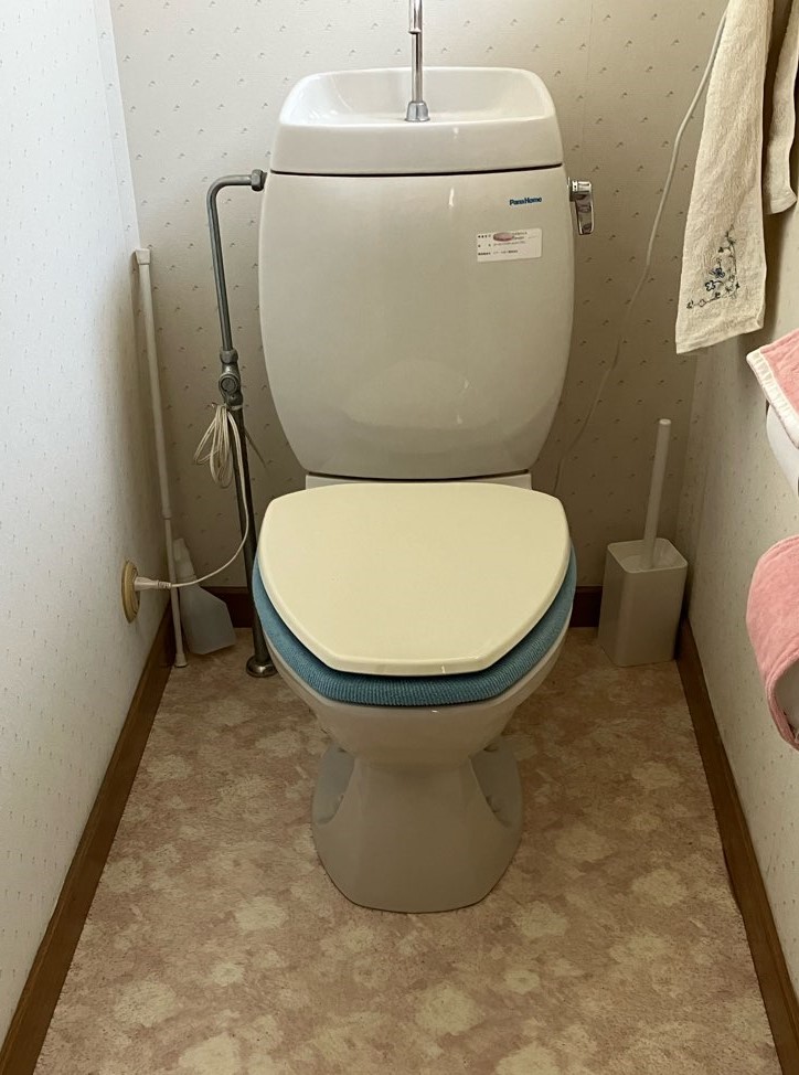 守山市F様邸キッチントイレ水栓交換