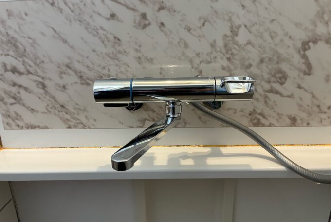 守山市S様邸浴室水栓交換