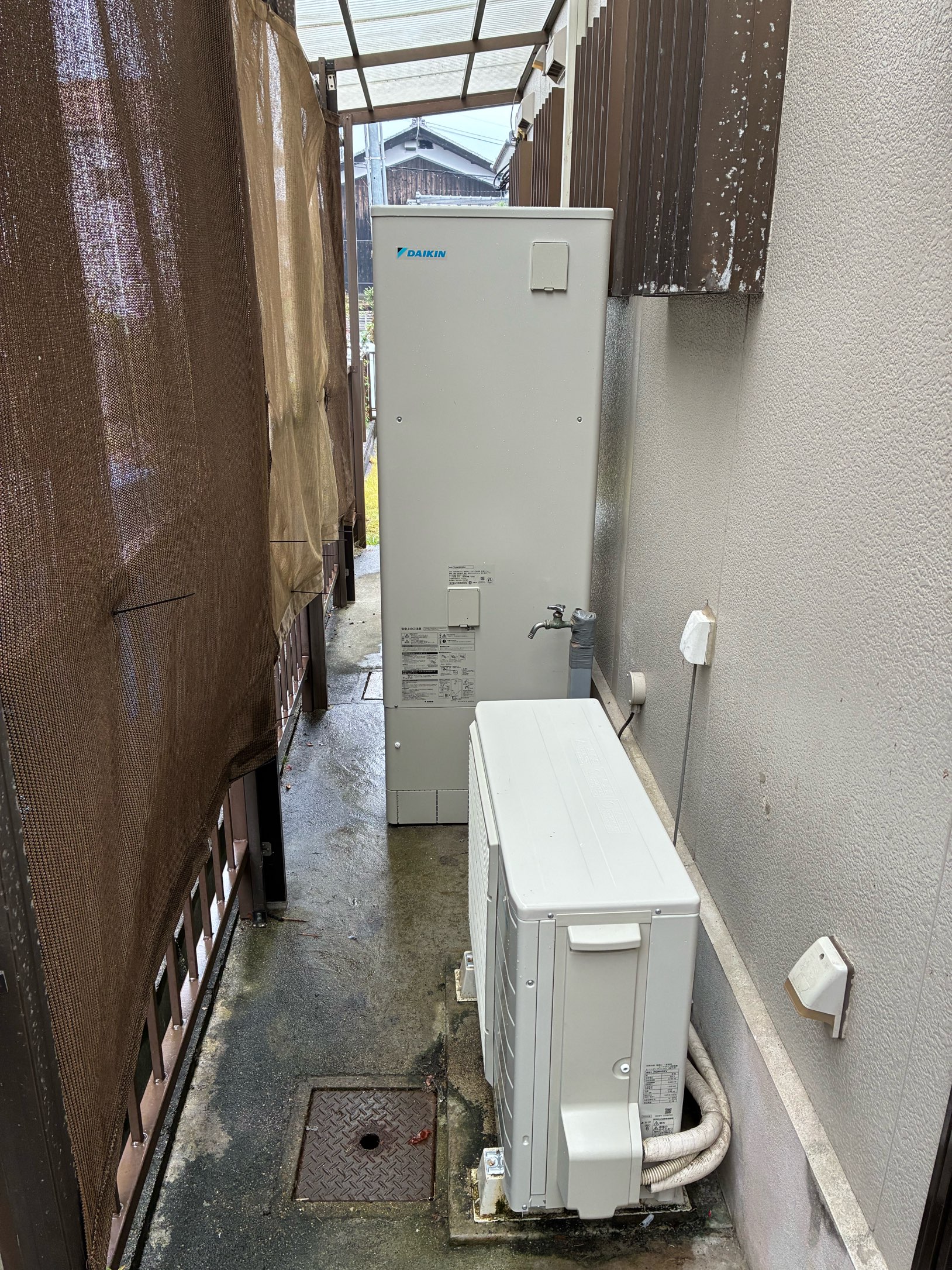 守山市F様邸エコキュート交換