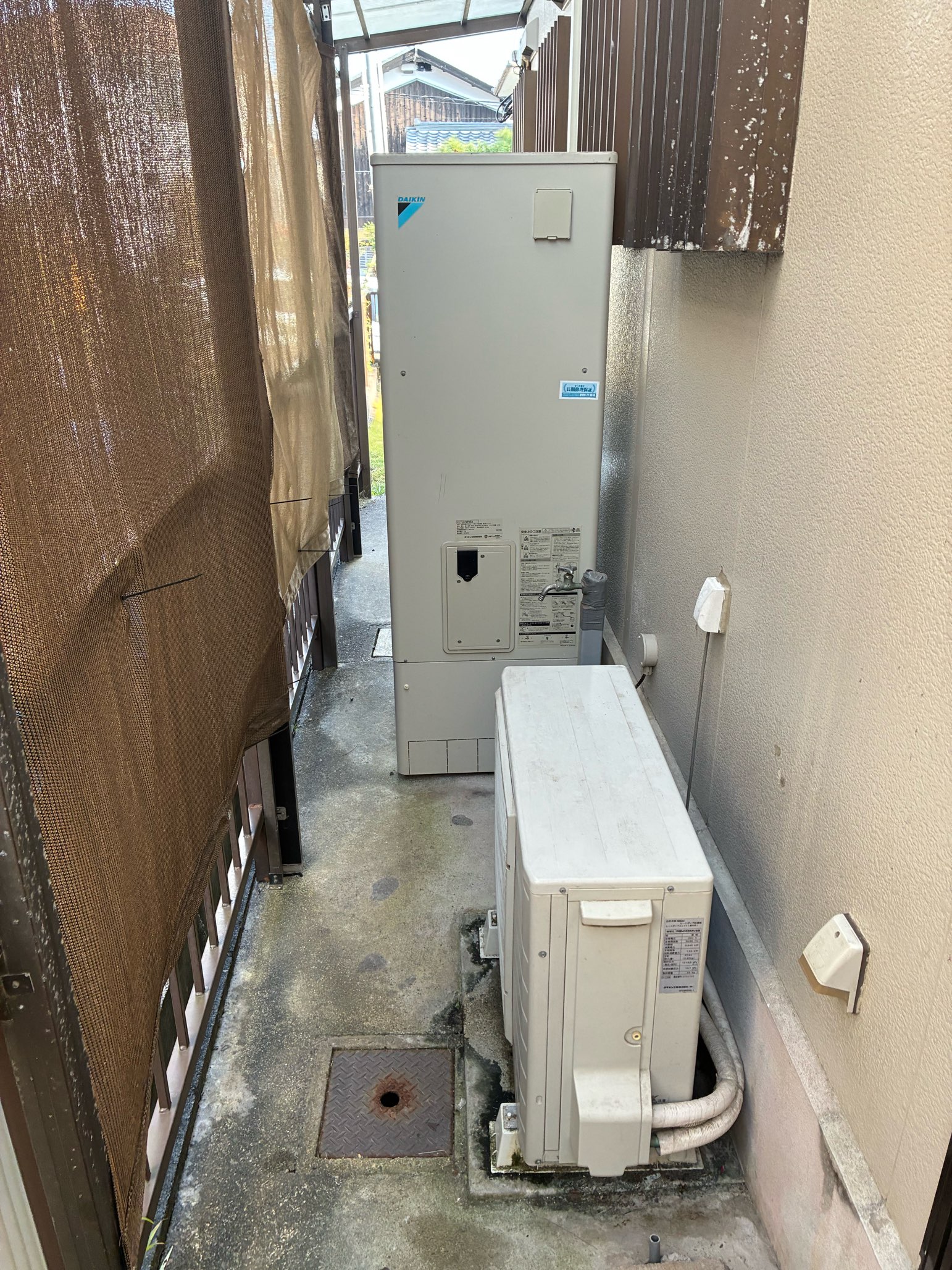 守山市F様邸エコキュート交換